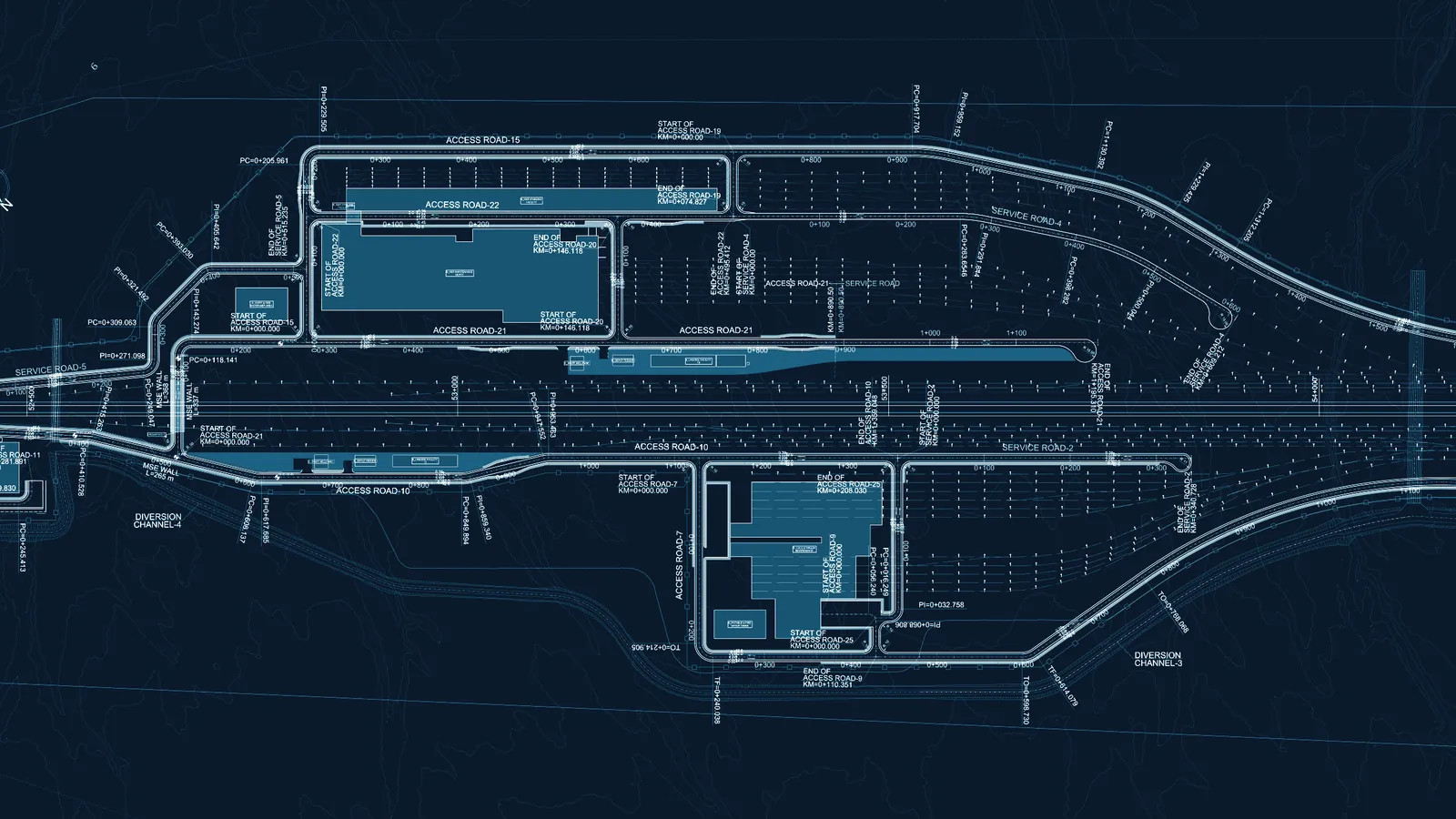 NEOM The Connector Depot Erişim ve Servis Yolları